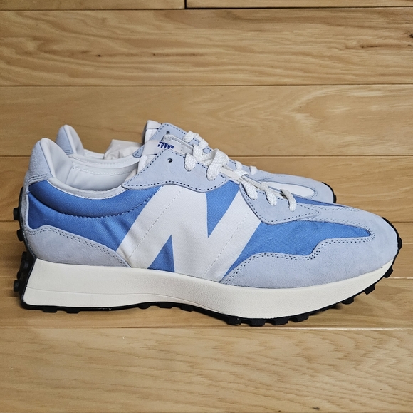 New Balance Other - New Balance 327 Sky Columbia Blue White Mens Shoe Sneaker MS327LC1